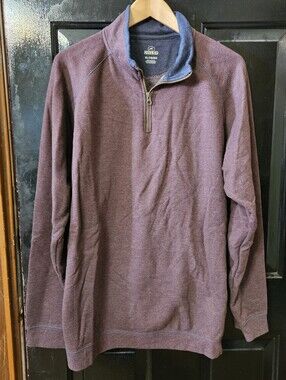 Mems RedHead Men's Zip-Up Sweater